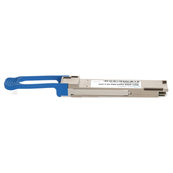 Cisco® Compatible TAA 40GBase-BX QSFP+ Transceiver (SMF, 1330nmTx/1270nmRx, 40km, MPO, DOM)