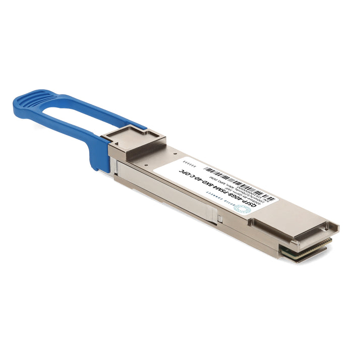 Cisco® Compatible TAA 40GBase-BX QSFP+ Transceiver (SMF, 1330nmTx/1270nmRx, 40km, MPO, DOM)