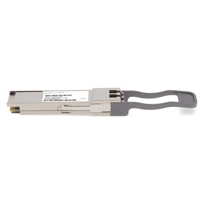 Brocade® (Formerly) Compatible TAA 40GBase-ZR4 QSFP+ Transceiver (SMF, 1295nm to 1309nm, 80km, LC, DOM)