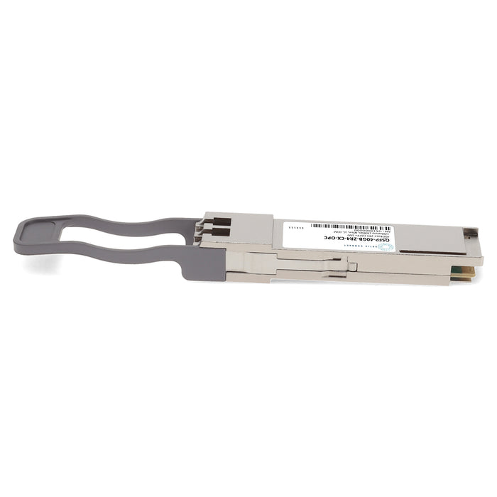 Calix® Compatible TAA 40GBase-ZR4 QSFP+ Transceiver (SMF, 1295nm to 1309nm, 80km, LC, DOM)