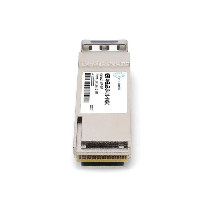 HP® Compatible TAA 40GBase-LR4 QSFP+ Transceiver (SMF, 1270-1330nm, 20km, LC, DOM)