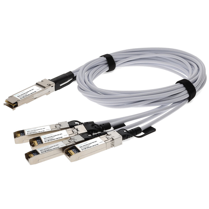 Cisco QSFP-4SFP10G-CU5M Compatible TAA Compliant 40GBase-CU QSFP+ to 4xSFP+ Direct Attach Cable (Passive Twinax, 5m)