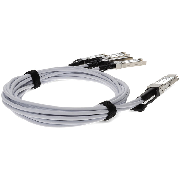Cisco QSFP-4SFP10G-CU5M Compatible TAA Compliant 40GBase-CU QSFP+ to 4xSFP+ Direct Attach Cable (Passive Twinax, 5m)