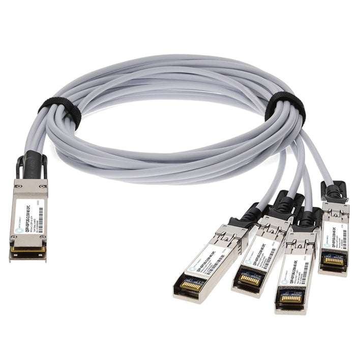 Cisco QSFP-4SFP10G-CU5M Compatible TAA Compliant 40GBase-CU QSFP+ to 4xSFP+ Direct Attach Cable (Passive Twinax, 5m)