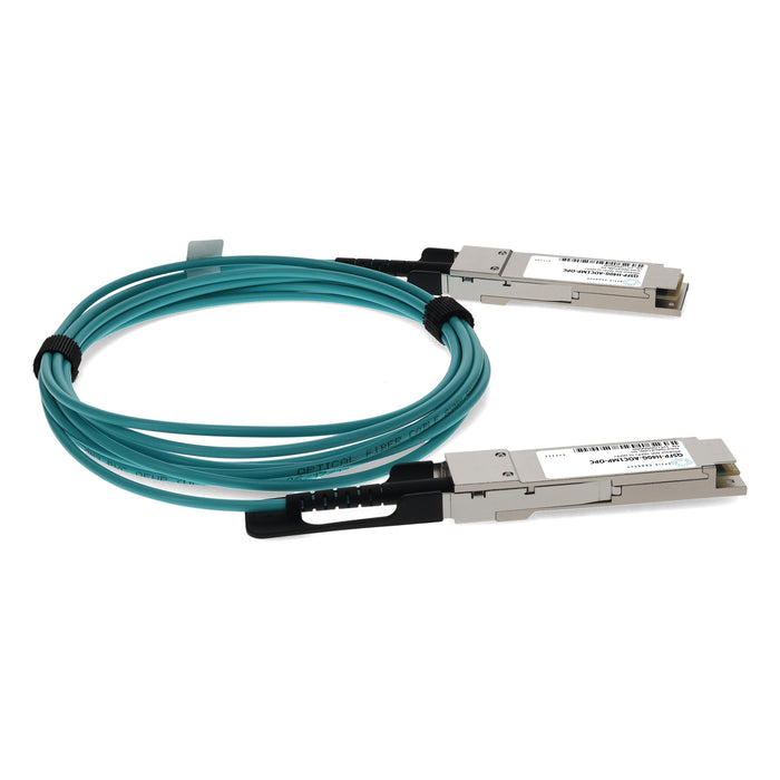 Cisco QSFP-H40G-AOC1M Compatible TAA Compliant 40GBase-AOC QSFP+ Active Optical Cable (850nm, MMF, 1m, Plenum)