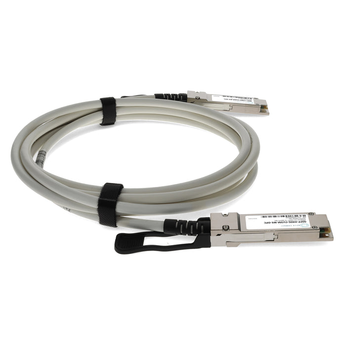 Cisco QSFP-H40G-CU3M-WE Compatible TAA Compliant 40GBase-CU QSFP+ to QSFP+ Direct Attach Cable (Passive Twinax, 3m)