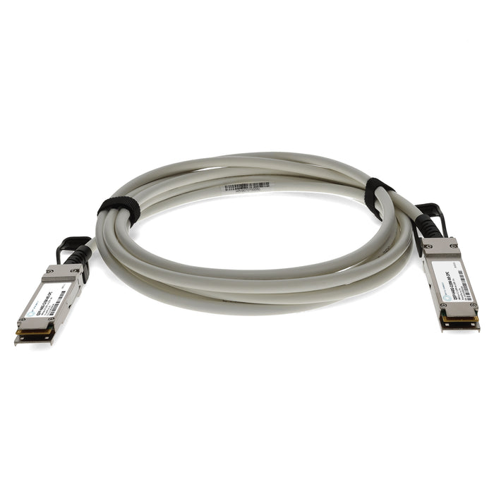 Cisco QSFP-H40G-CU3M-WE Compatible TAA Compliant 40GBase-CU QSFP+ to QSFP+ Direct Attach Cable (Passive Twinax, 3m)