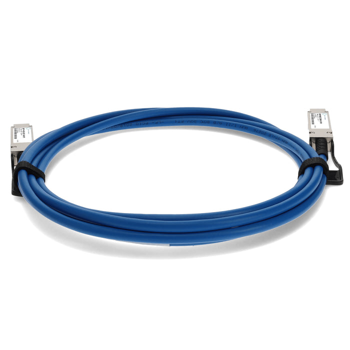 Cisco QSFP-H40G-CU5M-BE Compatible TAA Compliant 40GBase-CU QSFP+ to QSFP+ Direct Attach Cable (Passive Twinax, 5m)