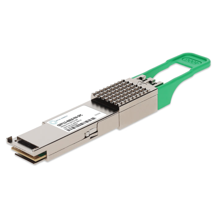 MSA and TAA 400GBase-FR4 QSFP112 Transceiver (SMF, 1310nm, 2km, LC, DOM, CMIS 5.0)