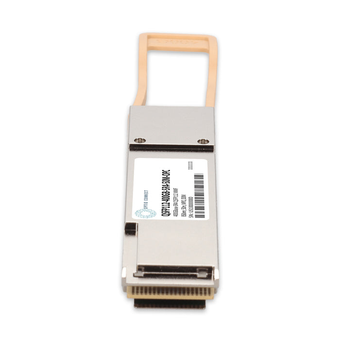 MSA and TAA 400GBase-SR4 QSFP112 Transceiver (MMF, 850nm, 50m, MPO, DOM, CMIS 5.0, Flat Top)