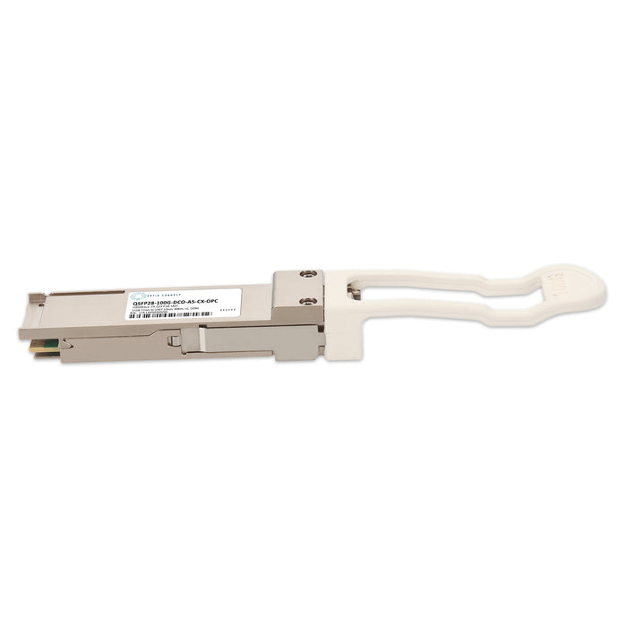 Calix® Compatible (with select systems) TAA 100GBase-ZR QSFP28 Transceiver (SMF, 1528.77nm to 1567.13nm, 80km, LC, DOM) AutoTune