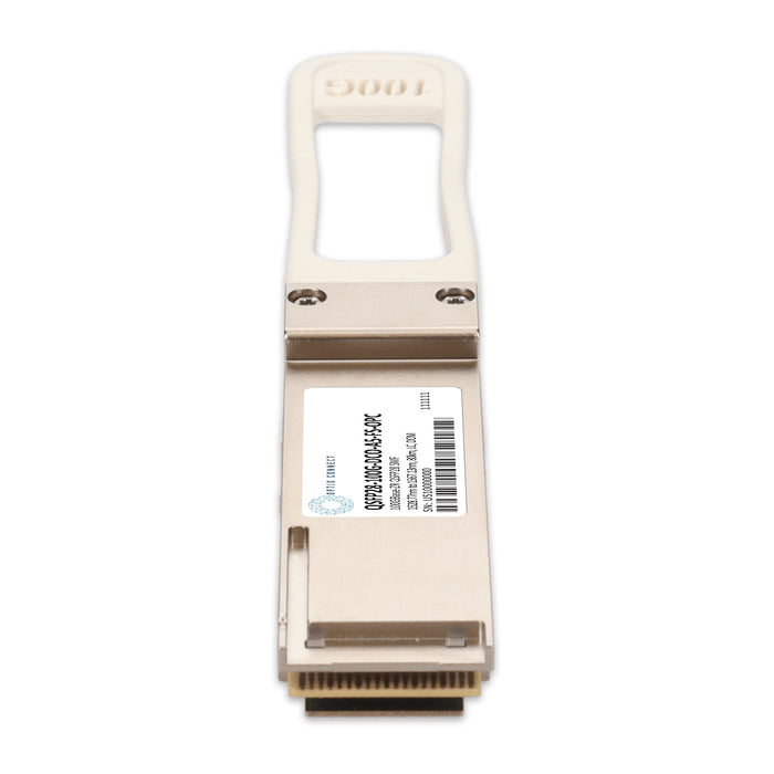 FS® Compatible (with select systems) TAA 100GBase-ZR QSFP28 Transceiver (SMF, 1528.77nm to 1567.13nm, 80km, LC, DOM) AutoTune