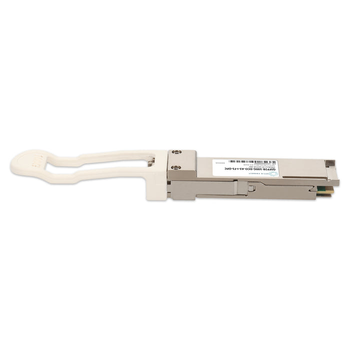 FS® Compatible (with select systems) TAA 100GBase-ZR QSFP28 Transceiver (SMF, 1528.77nm to 1567.13nm, 80km, LC, DOM, -40 to 85C) AutoTune