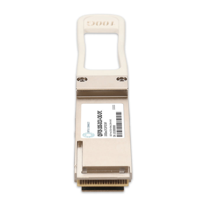 Ciena® Compatible (with select systems) TAA 100GBase-ZR QSFP28 Transceiver (SMF, 1528.77nm to 1567.13nm, 80km, LC, DOM, -40 to 85C)