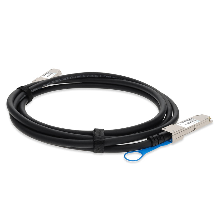 Cisco Compatible TAA Compliant 100GBase-CU QSFP28 to QSFP28 Direct Attach Cable (Passive Twinax, 1m)