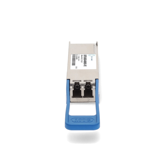 MSA and TAA 100GBase-4WDM-20 QSFP28 Transceiver (SMF, 1295nm to 1309nm, 20km, LC, DOM, -40 to 85C)