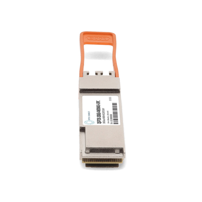 MSA and TAA 100GBase-4WDM-40 QSFP28 Transceiver (SMF, 1295nm to 1309nm, 40km, LC, DOM, -40 to 85C)