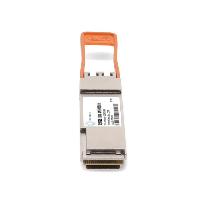 MSA and TAA 100GBase-4WDM-40 QSFP28 Transceiver (SMF, 1295nm to 1309nm, 40km, LC, DOM)