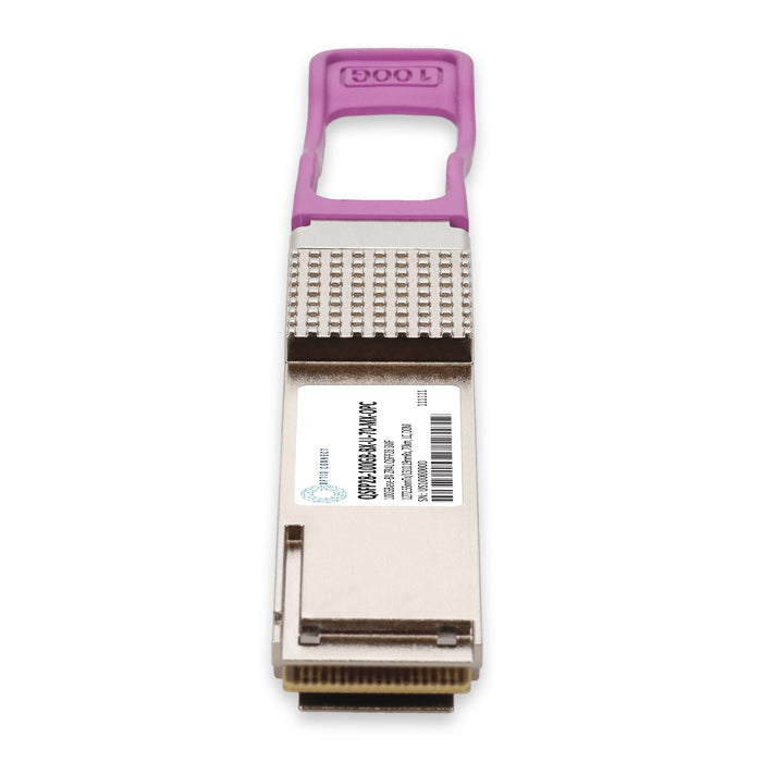 Mellanox® Compatible TAA 100GBase-ZR4 Lite BX QSFP28 Transceiver (SMF, 1272.55nmTx/1310.19nmRx, 70km, LC, DOM)