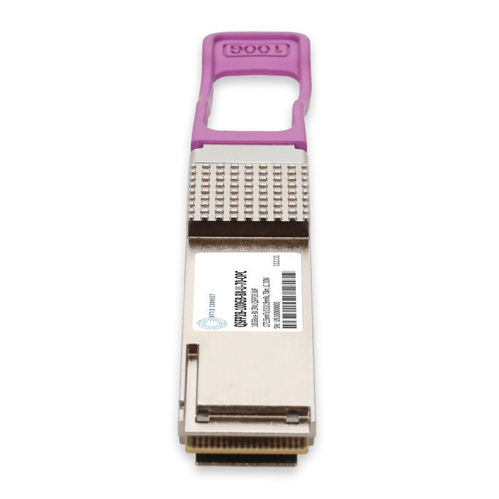 MSA and TAA 100GBase-ZR4 Lite BX QSFP28 Transceiver (SMF, 1272.55nmTx/1310.19nmRx, 70km, LC, DOM)
