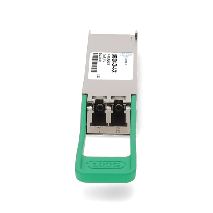 Extreme Networks® Compatible TAA 100GBase-CLR4 QSFP28 Transceiver (SMF, 1310nm, 2km, LC, DOM)