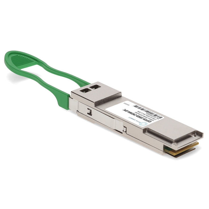 MSA and TAA 100GBase-CWDM4 QSFP28 Transceiver (SMF, 1270nm to 1330nm, 2km, LC, DOM)