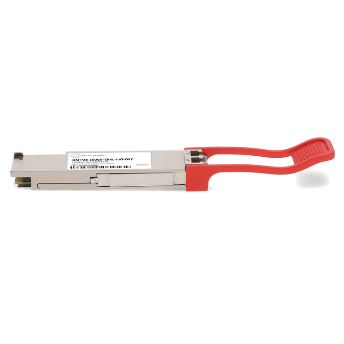 ADTRAN® Compatible TAA 100GBase-ER4L QSFP28 Transceiver (SMF, 1310nm, LC, DOM, 40km, -40 to 85C)