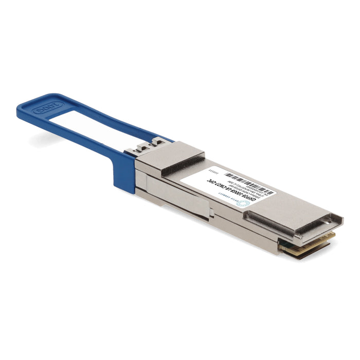 MSA and TAA 100GBase-CWDM QSFP28 Transceiver Single Lambda (SMF, 1270nm, 10km w/FEC, LC, DOM)