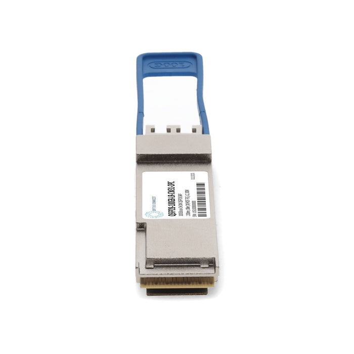 MSA and TAA 100GBase-CWDM QSFP28 Transceiver Single Lambda (SMF, 1310nm, 10km w/FEC, LC, DOM)