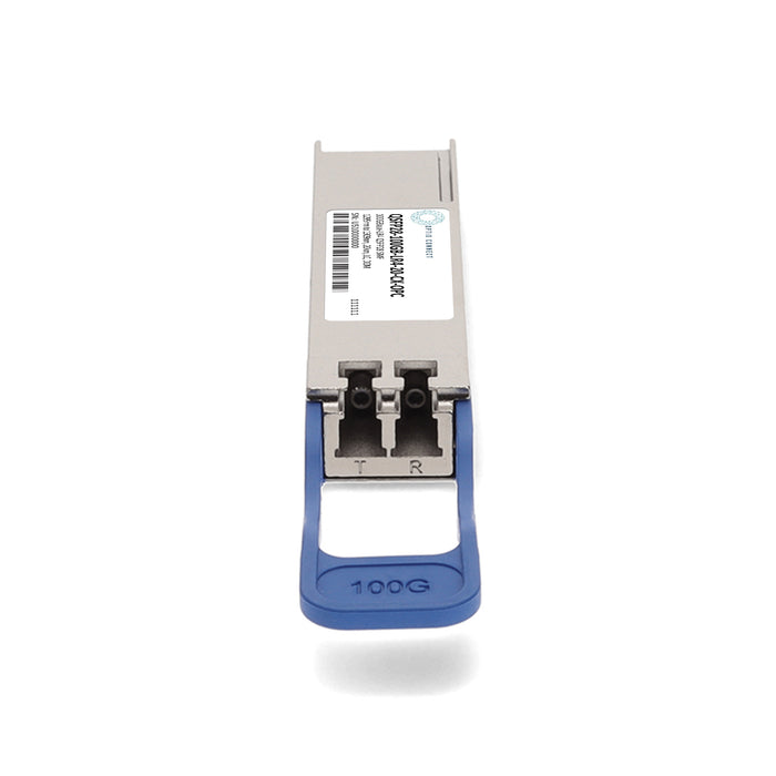 Calix® Compatible TAA 100GBase-LR4 QSFP28 Transceiver (SMF, 1295nm to 1309nm, 20km, LC, DOM)