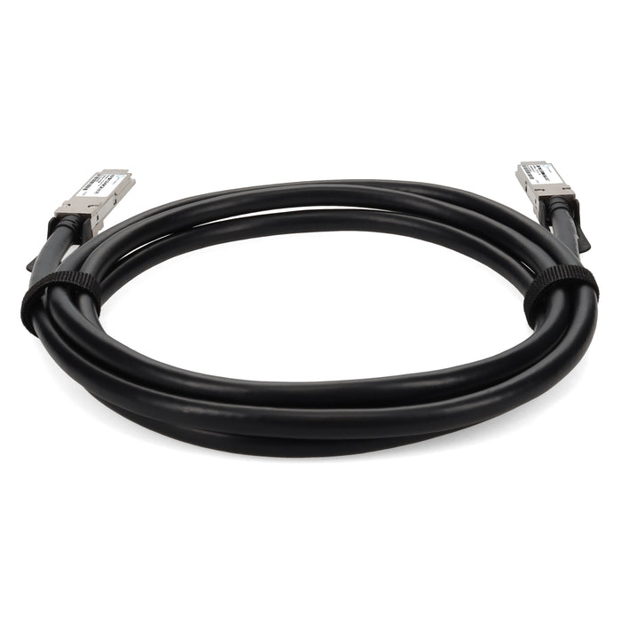 Cisco Compatible TAA 100GBase-CU QSFP28 to QSFP28 Direct Attach Cable (Passive Twinax, 1m, 30AWG, LSZH)