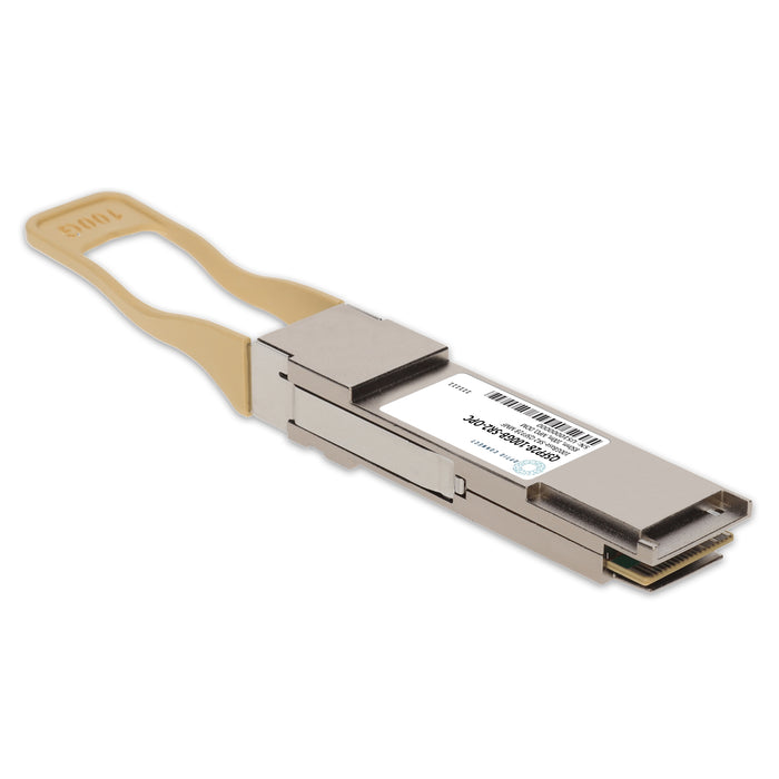 MSA and TAA 100GBase-SR2 QSFP28 Transceiver (MMF, 850nm, 100m, MPO, DOM)