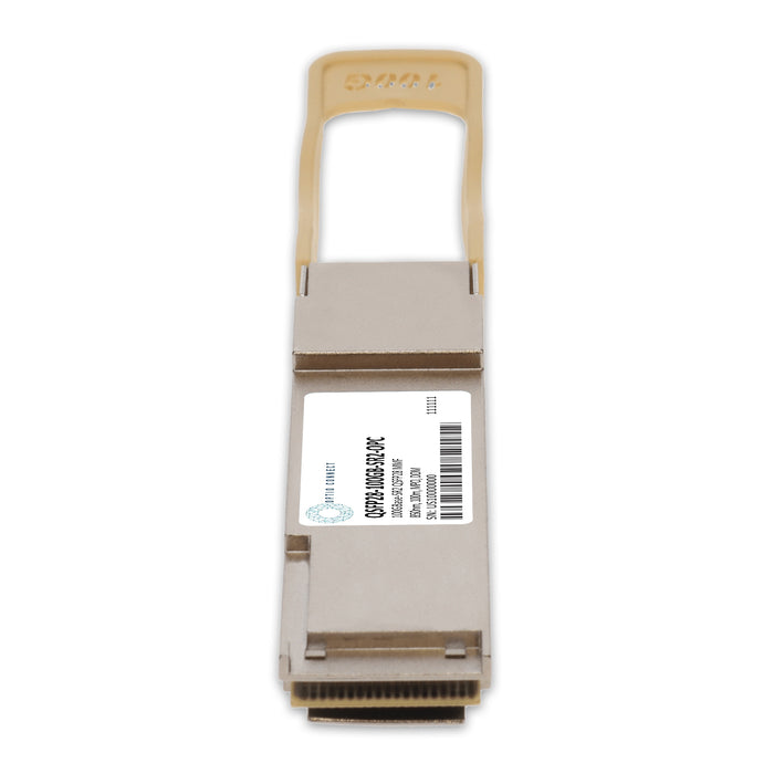 MSA and TAA 100GBase-SR2 QSFP28 Transceiver (MMF, 850nm, 100m, MPO, DOM)
