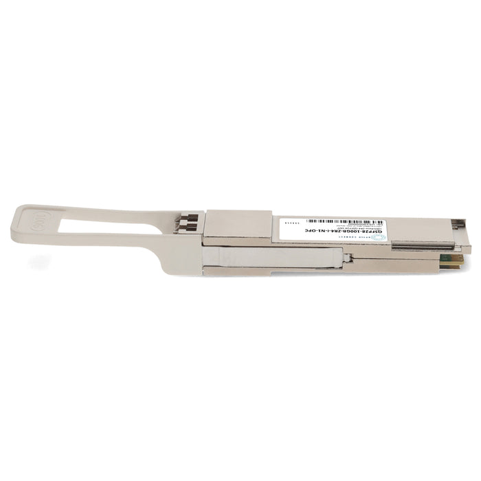 Alcatel-Lucent Nokia® Compatible TAA 100GBase-ZR4 QSFP28 Transceiver (SMF, 1295nm to 1309nm, 80km, LC, DOM, -40 to 85C)