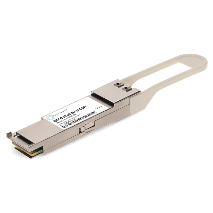 Cisco® Compatible 100GBase-ZR4 QSFP28 Transceiver Low Power (SMF, 1295nm to 1309nm, 80km, LC, DOM)