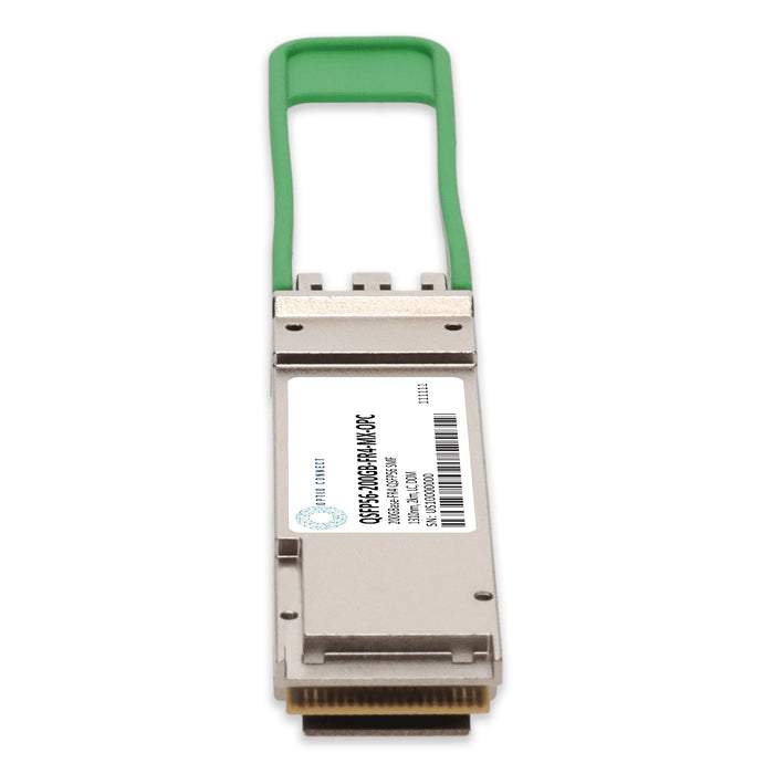 Mellanox® Compatible TAA 200GBase-FR4 QSFP56 Transceiver (SMF, 1310nm, 2km, LC, DOM, CMIS 4.0)