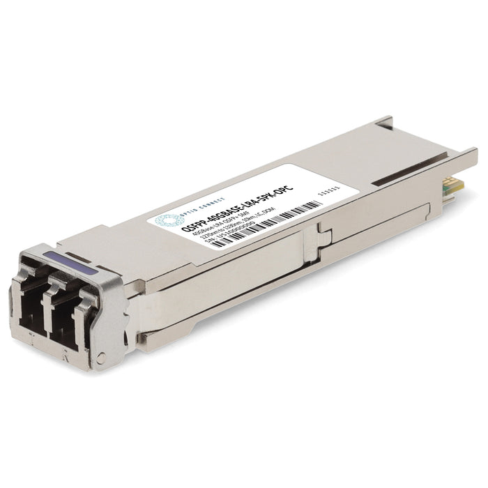 5PK Juniper Networks® QSFPP-40GBASE-LR4 Compatible TAA 40GBase-LR4 QSFP+ Transceiver (SMF, 1270nm to 1330nm, 10km, LC, DOM)