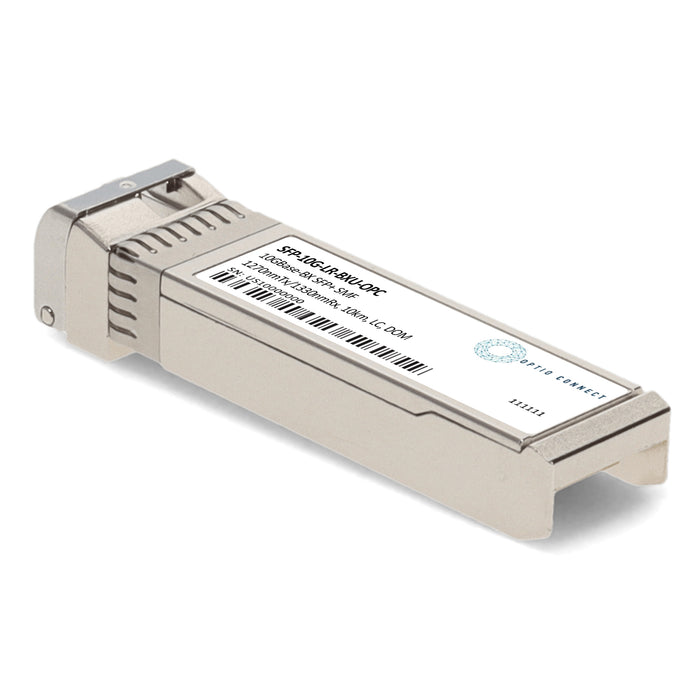 Cisco® SFP-10G-LR-BXU Compatible TAA 10GBase-BX SFP+ Transceiver (SMF, 1270nmTx/1330nmRx, 10km, LC, DOM)