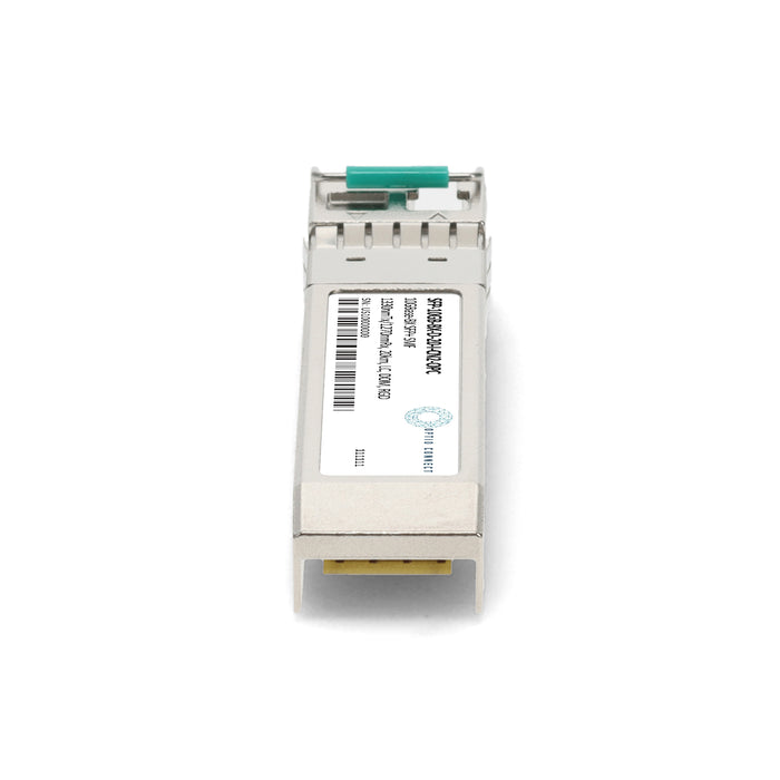 Ciena® Compatible TAA 10GBase-BX SFP+ Transceiver (SMF, 1330nmTx/1270nmRx, 20km, LC, DOM, -40 to 85C)