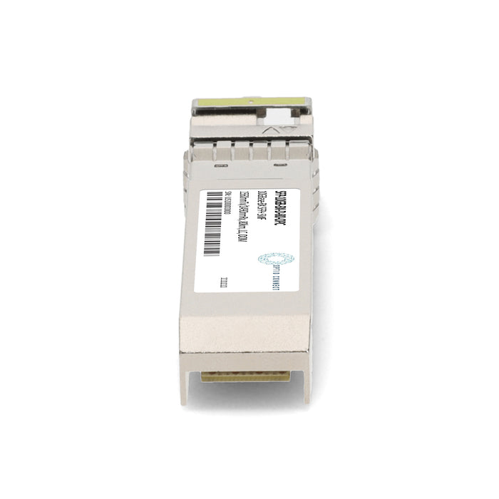 MSA and TAA 10GBase-BX SFP+ Transceiver (SMF, 1550nmTx/1490nmRx, 80km, LC, DOM)