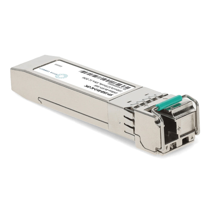 Accedian® Compatible TAA 10GBase-BX SFP+ Transceiver (SMF, 1330nmTx/1270nmRx, 10km, LC, DOM)