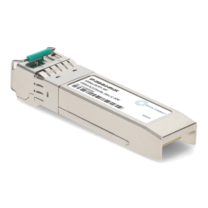 HP® Compatible 10GBase-BX SFP+ Transceiver (SMF, 1330nmTx/1270nmRx, 10km, LC, DOM)