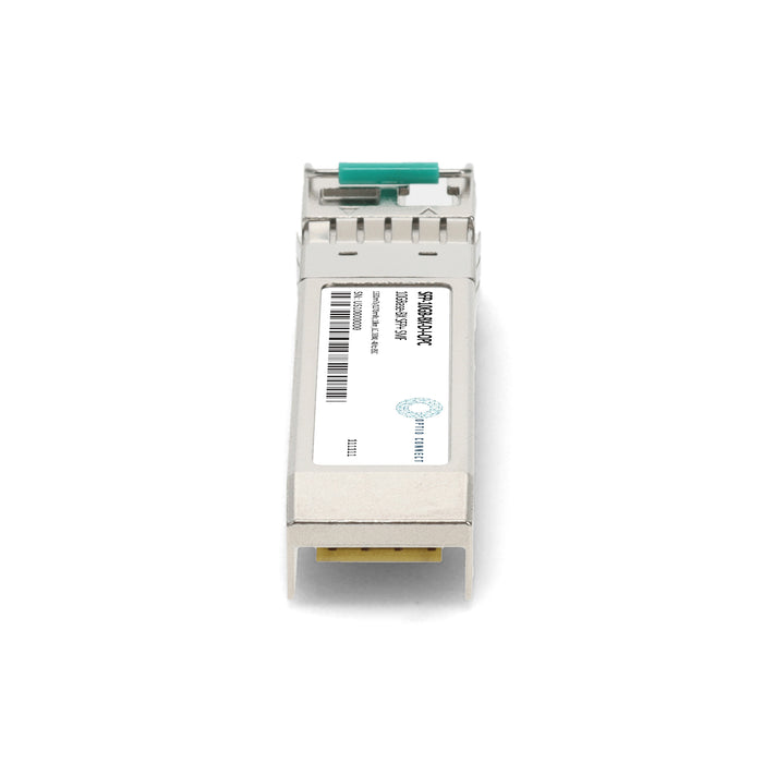 MSA and TAA 10GBase-BX SFP+ Transceiver (SMF, 1330nmTx/1270nmRx, 10km, LC, DOM, -40 to 85C)