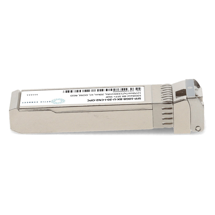Ciena® Compatible TAA 10GBase-BX SFP+ Transceiver (SMF, 1270nmTx/1330nmRx, 20km, LC, DOM, -40 to 85C)