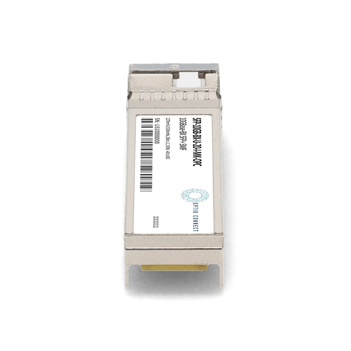 Mikrotik® Compatible TAA 10GBase-BX SFP+ Transceiver (SMF, 1270nmTx/1330nmRx, 20km, LC, DOM, -40 to 85C)