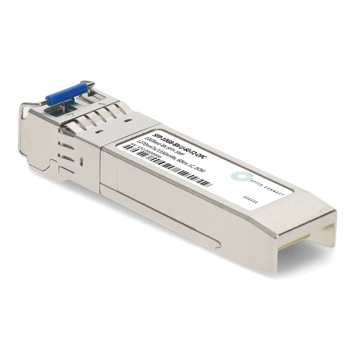 Fujitsu® Compatible TAA 10GBase-BX SFP+ Transceiver (SMF, 1270nmTx/1330nmRx, 60km, LC, DOM)
