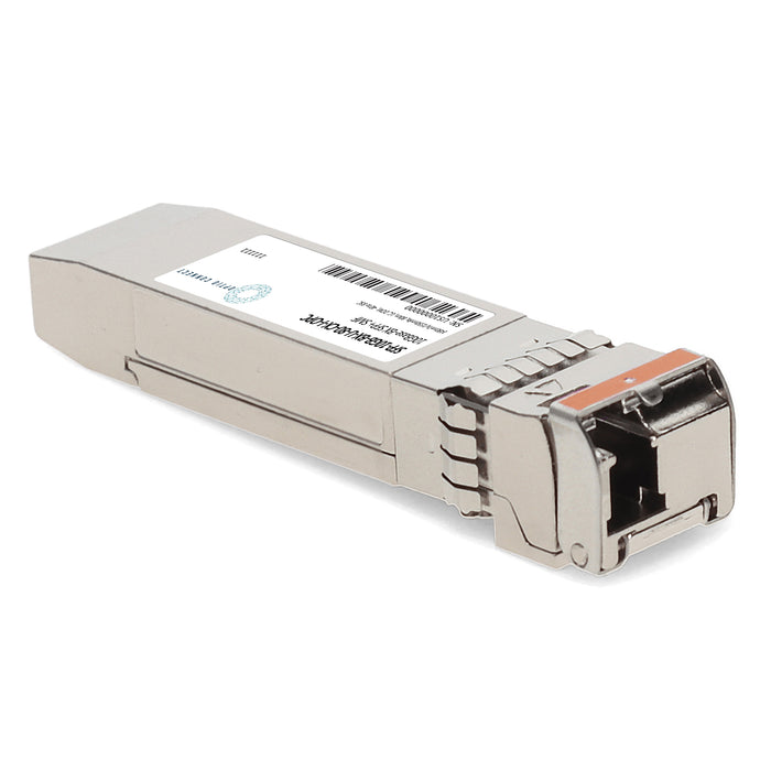 Calix® Compatible TAA 10GBase-BX SFP+ Transceiver (SMF, 1490nmTx/1550nmRx, 80km, LC, DOM, -40 to 85C)