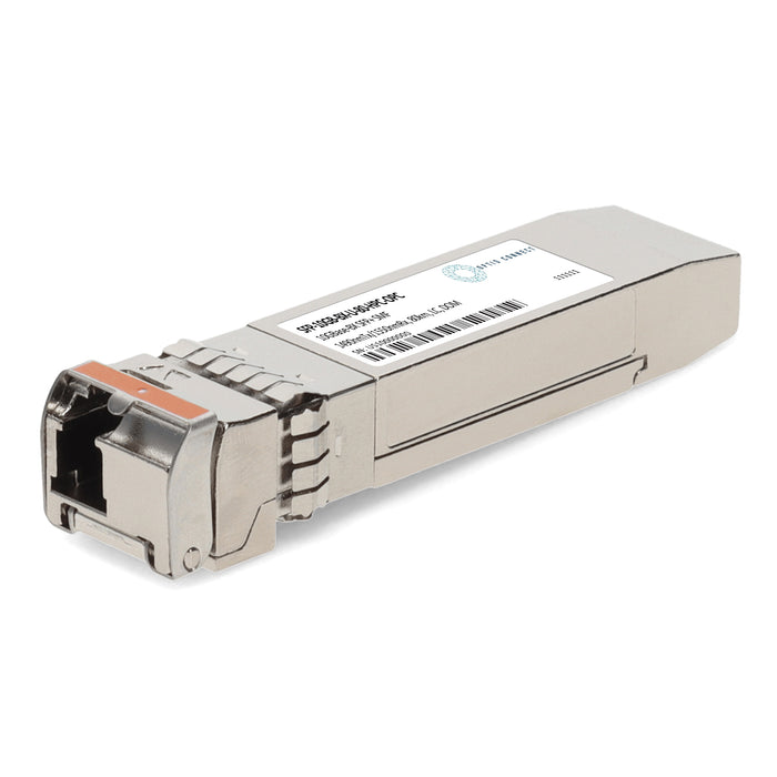 HP® Compatible TAA 10GBase-BX SFP+ Transceiver (SMF, 1490nmTx/1550nmRx, 80km, LC, DOM)