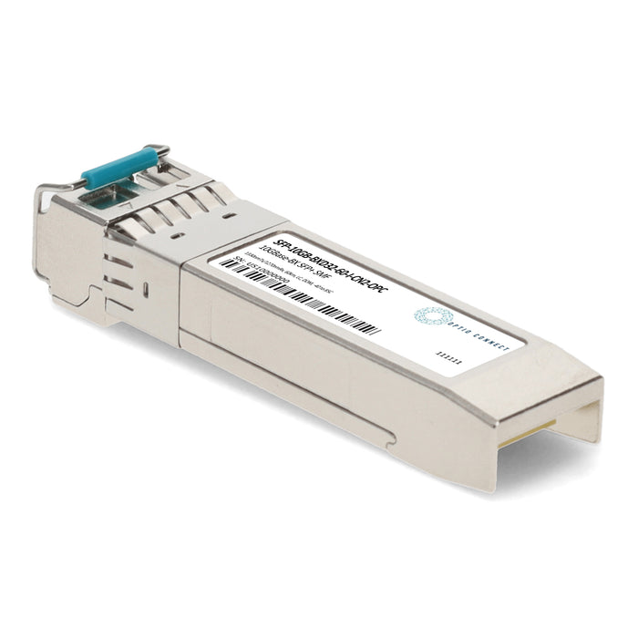 Ciena® Compatible TAA 10GBase-BX SFP+ Transceiver (SMF, 1330nmTx/1270nmRx, 60km, LC, DOM, -40 to 85C)