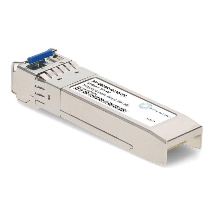 Arista Networks® and Juniper Networks® Compatible TAA 10GB-BXU SFP+ (SMF, 1270nmTx/1330nmRx, 60km, LC, DOM, -40 to 85C)